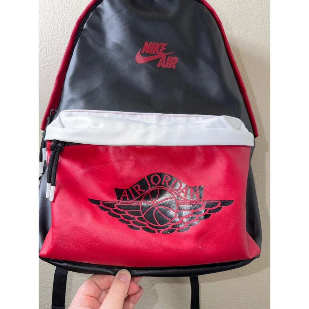 Nike Air Jordan Pleather Backpack